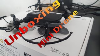 Unboxing mini drone LSRC LANSENXI [upl. by Acirea]