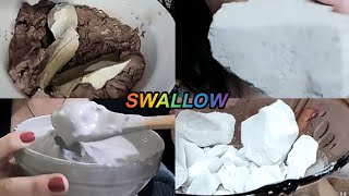 Full Swallow 🤤 mukbang drycrunch asmr [upl. by Materse]