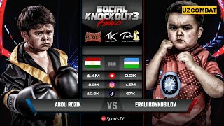 ERALI VS ABDUROZIK JONLI EFIR [upl. by Alue264]