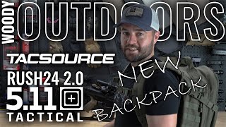 511 RUSH24 20 BACKPACK REVIEW  WOODY OUTDOORS [upl. by Allys826]