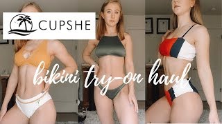 Cupshe Bikini TryOn Haul  Affordable Summer Bikinis [upl. by Paula717]