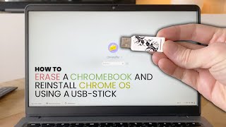 Reinstall Chrome OS on a Chromebook using a USBstick [upl. by Ihpen]