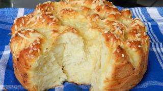 CHEESE PULL APART BREAD Delicious [upl. by Traggat]