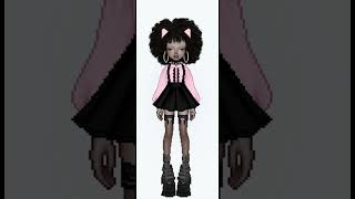 everskies outfits everskies scenmokid emo shorts [upl. by Ybor]