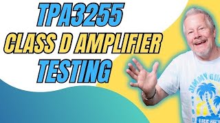 How I setup for testing the TPA3255 Class D Amplifier 300W  300W Micsig STO1004 [upl. by Selmore]