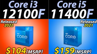 i312100F vs i511400F  4Cores vs 6Cores  How Much Performance Difference [upl. by Aviva613]