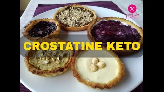 CROSTATINE LOW CARB Keto diet RICETTA SEMPLICE E VELOCE [upl. by Sandra483]