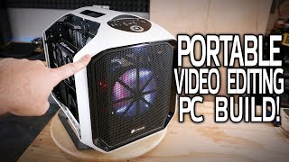 Building a Portable Video Editing PC for CES 2018 [upl. by Sone]