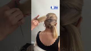 New technique Updo Hairstyle take on bow HairstyleThe Ceator of Quick and Easy Hairstyles [upl. by Randolf]