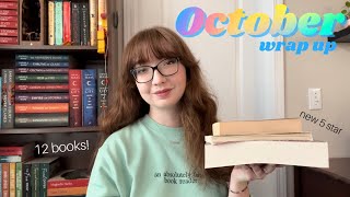 October Wrap Up  the 12 books I read this month [upl. by Garlanda]