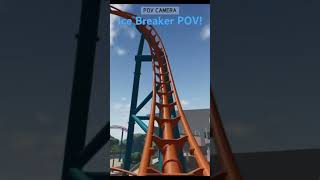 Icebreaker POV at SeaWorld Orlando in Roblox roblox amusementparkride [upl. by Lyrac]