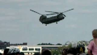 Farnborough 2010 RAF Chinook [upl. by Danella725]