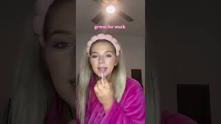 get ready with me for my corporate job grwm grwmforwork asmr work corporategirl [upl. by Michigan996]