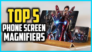 Top 5 Best Phone Screen Magnifiers in 2024 [upl. by Bullard]