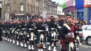 Argyll and sutherland highlanders stirling town [upl. by Mcallister]