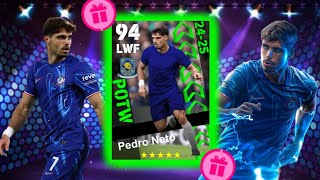 NEW POTW CARD PEDRO NETO 😵 ALL BEST SKILLS 😬 [upl. by Kcered]