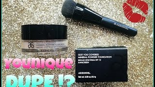 Arbonne Got You Covered Mineral Powder Foundation First Impression and Review [upl. by Brook]