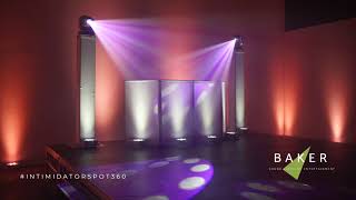 Chauvet DJ Intimidator Spot 360s white [upl. by Shirah]