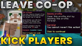 How To Leave Coop  How To Kick Players  Hypixel Skyblock Guide 2022 [upl. by Ahsieki148]