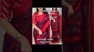 mulmul cotton sareessugut Chettinad cotton sarees Buttaa saree whatapps9789552291i [upl. by Tella]