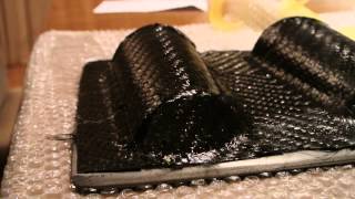 Tutorial Out Of Autoclave PREPREG Carbon FiberFibre Part 47 Making prepreg moulds [upl. by Reisch]