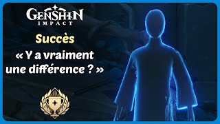 Succès  « Y a vraiment une différence  »  Genshin Impact [upl. by Alyahsat]