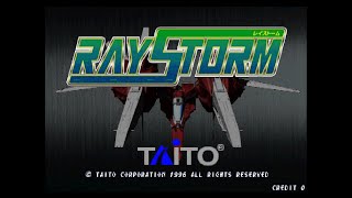 RAYSTORM レイストーム 01 CYCLOID ATTRACT DEMO BGM arcade game music [upl. by Engelhart]