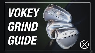 VOKEY WEDGE GRINDS EXPLAINED  How to pick a wedge grind [upl. by Elvia981]