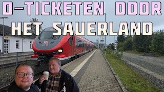 Lekker touren door het Sauerland met het Duitslandticket [upl. by Annaynek]