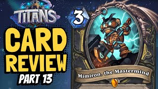 MIMIRON IS BACK is Mech Rogue OP or just okay  Titans Review 13 [upl. by Brosy]