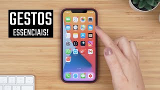 GESTOS ESSENCIAIS para INICIANTES no iPhone [upl. by Hopkins702]