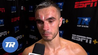 Andrew Moloney is brought to tears after losing to Joshua Franco [upl. by Neuburger159]