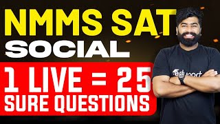 Class 8 NMMS  SAT Social Science  1 Live  25 Questions  Eduport [upl. by Elle]