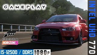 Forza Horizon 5 Gameplay With Intel UHD Graphics 770  DDR5 [upl. by Esirtal]