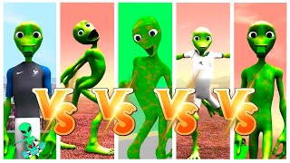 Burning All Cositas Dance Challenge Dame Tu Cosita vs El Taiger Me Kemaste  ALIEN SPACE [upl. by Jeggar240]