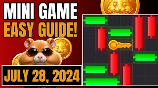 Hamster Kombat MiniGame 28th July Puzzle Solved [upl. by Enyedy]