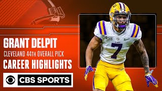 Grant Delpit LSU Career Highlights for the Browns 2nd Round Pick  SEC on CBS [upl. by Wagner]