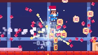 RAW FOOTAGE — Crossy Road Castle “Jingle Jump” Speedrun 🎅🏻 [upl. by Carola]