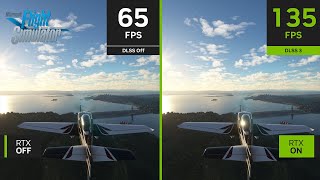 Microsoft Flight Simulator  NVIDIA DLSS 3  Exclusive FirstLook [upl. by Carin]