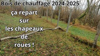 Bois de chauffage saison 2024  2025 ça repart sur les chapeaux de roues [upl. by Healy913]