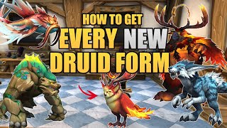 How to Get All New Druid Forms  102 Guardians of the Dream [upl. by Atinuaj817]