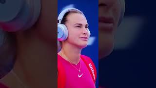 Amanda Anisimova vs Aryna Sabalenka salida a pista Toronto 2024 [upl. by Moneta]