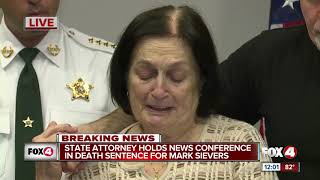 State attorney and family speak after Mark Sievers is sentenced to death [upl. by Dnama]