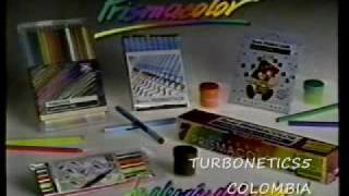 COMERCIAL DE COLORES PRISMACOLOR 1994 [upl. by Nerej829]