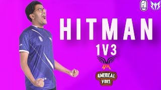 HitMan 1vs 3 against 4MV  Hitmans heating up moments [upl. by Lockhart]