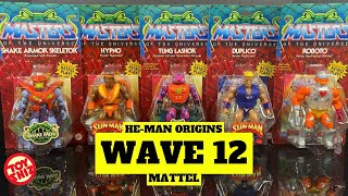 2023 MOTU HEMAN ORIGINS WAVE 12  Mattel [upl. by Elletnuahc543]