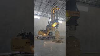 piles auguring drilled construction pier concrete [upl. by Heidie]