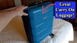 Luggex Carry on Luggage Overview and Review [upl. by Heisser]