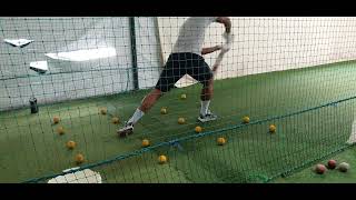 Kieran Powell  Batting Drills [upl. by Francoise528]