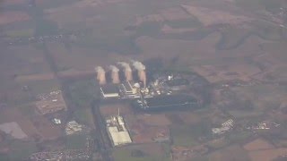 Runway 14 Takeoff from Leeds Bradford Airport West Yorkshire England  14th March 2016 [upl. by Rennold]